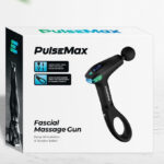 PulseMax Portable Massage Handheld Gun on a Table