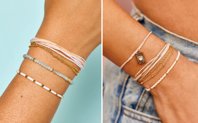 Pura Vida Asheville and Full Heart Bracelet Packs