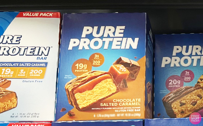 Pure Protein 12 Pack on Shelf