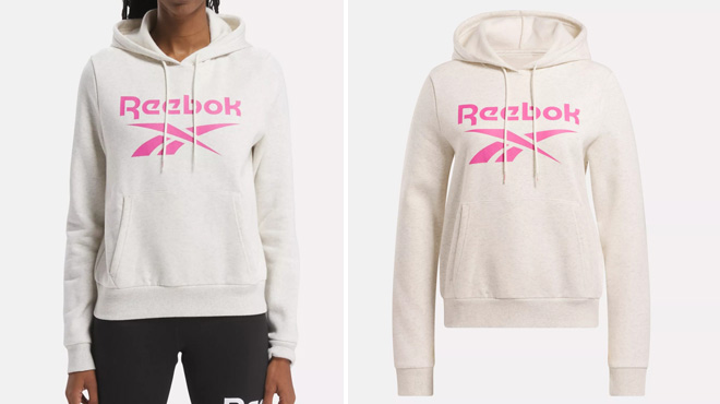 Reebok Big Logo Fleece Hoodie