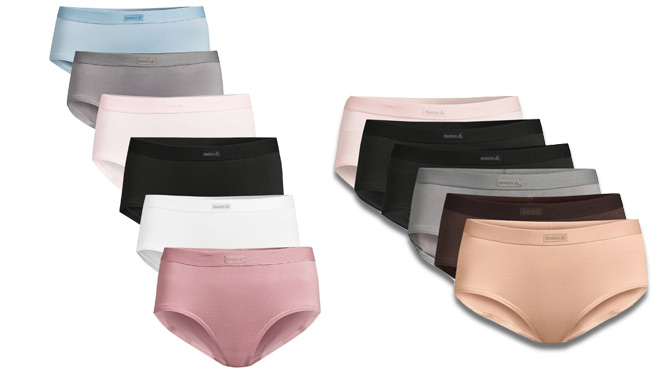 Reebok Womens Sport Hipster Panties