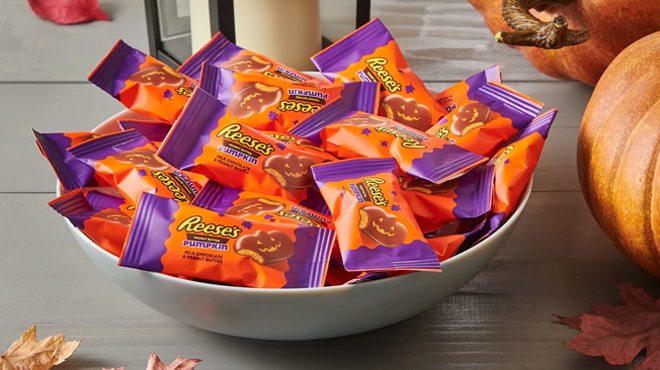 Reeses Pumpkins Halloween Candy