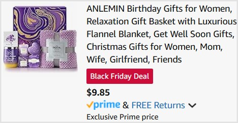 Relaxation Gift Basket Checkout