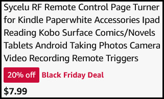 Remote Control Page Turner Order Summary