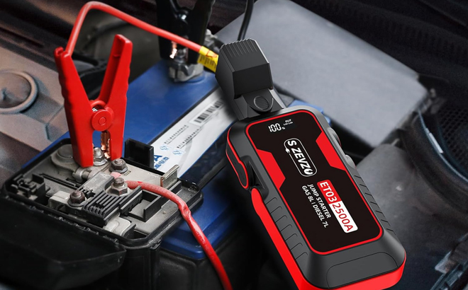 S ZEVZO ET03 Car Battery Jump Starter