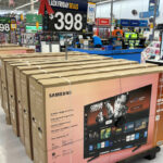 Samsung 65 Inch Class DU6900 Crystal UHD 4K Smart TV in a Store