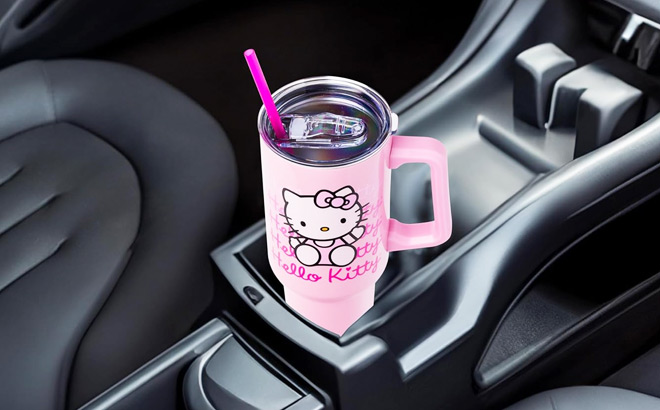 Sanrio Hello Kitty Waving Stainless Steel Tumbler