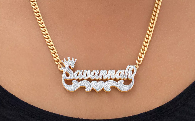 Script Name Necklace