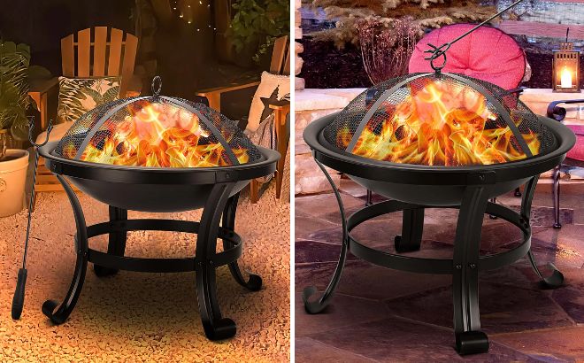 Segmart Round Fire Pit