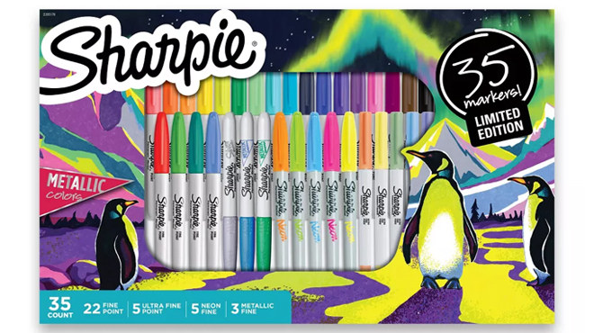 Sharpie Multi Colored Permanent Markers 35 pc Gift Pack