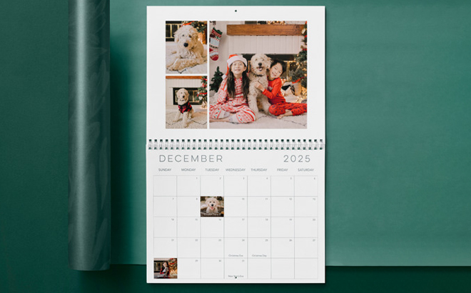 Shutterfly Wall Calendar