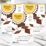 Simple Mills Sweet Thins Cookies 3 Pack on the Kitchen Counter