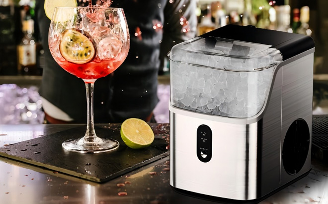 Simzlife Nugget Ice Maker Countertop