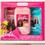 Smart Care Barbie Hand Sanitizer Spray 3 pk Box