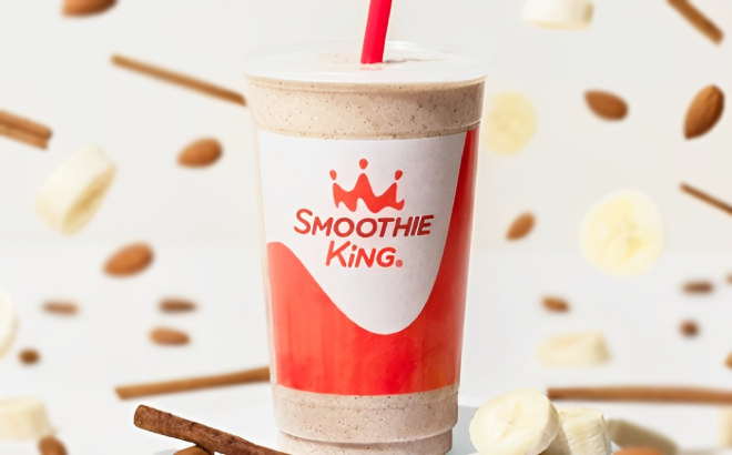 Smoothie King Power Meal Cinnamon Banana Smoothie