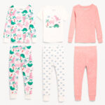 Snug Fit Pajama 6 Piece Set for Toddler Baby