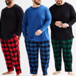 Sonoma Mens 2 Piece Long Sleeve Pajama Set