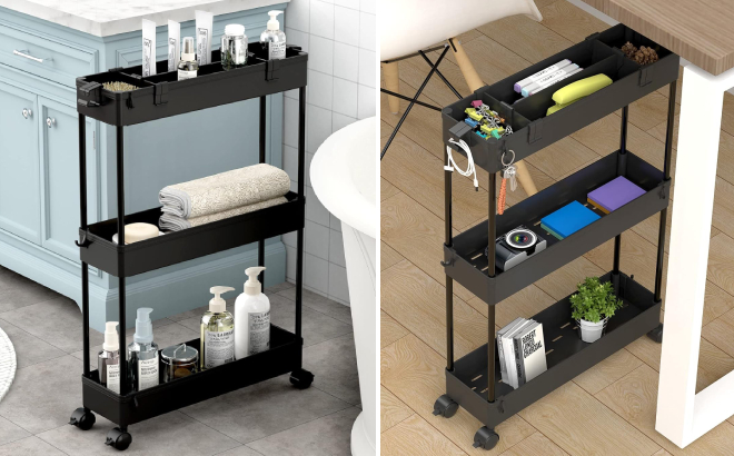 Spacelead 3 Tier Slim Storage Cart