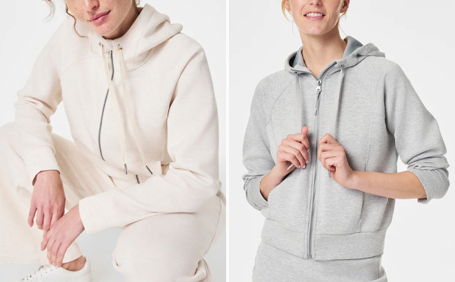 Spanx AirEssentials Full Zip Hoodies