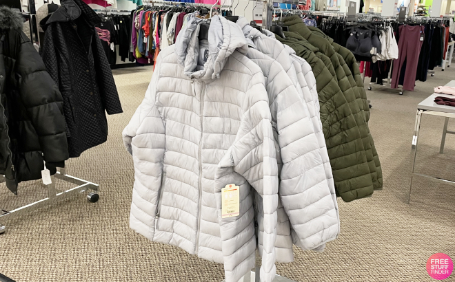 St Johns Bay Womens Puffer Jackets