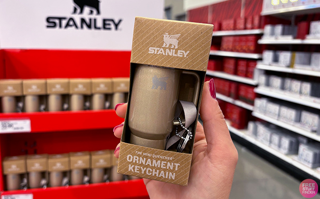 Stanley Water Bottle Keychain Christmas Tree Ornaments