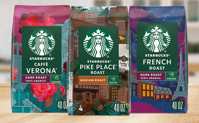 Starbucks Ground Coffee Bags