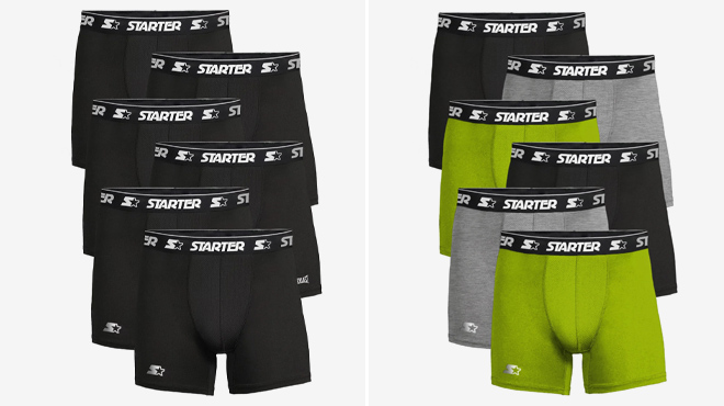 Starter Mens Active Performance Boxer Briefs