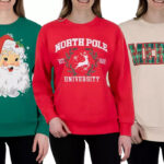 State of Mine Womens Holiday Sweatshirt in Different Styles