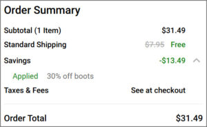 Steve Madden Booties at Checkout