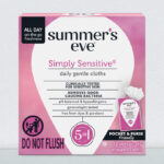 Summers Eve Daily Refreshing Feminine Wipes 12 Count