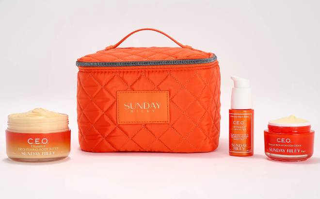 Sunday Riley C E O Vitamin C Brightening 3 Piece Set