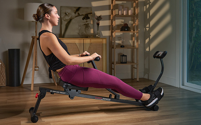 Sunny Health Fitness Rowing Machine