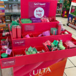 Sweet and Shimmer 5 for 10 Display at ULTA