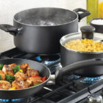 T Fal Essentials Aluminum Non Stick Cookware Set