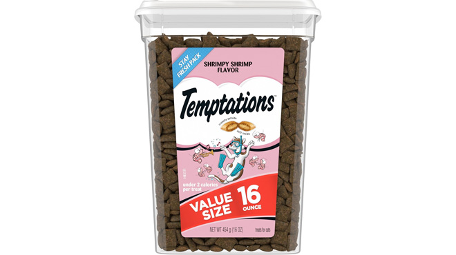 Temptations Classic Shrimpy Shrimp Flavor Soft Cat Treats