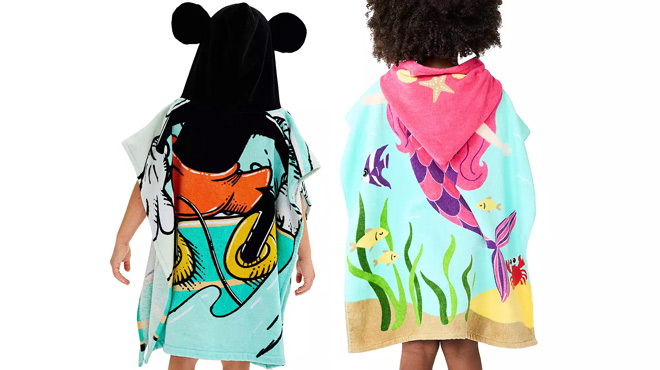 The Big One Disney Hooded Towel Poncho