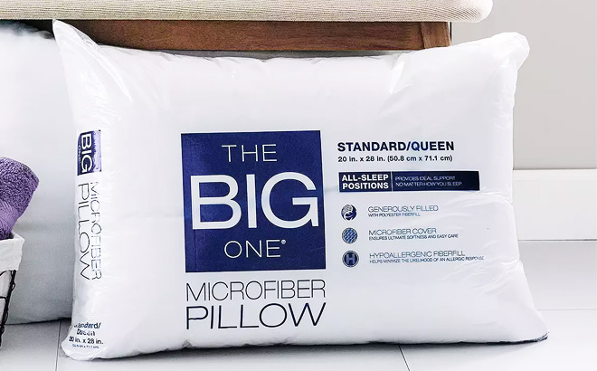 The Big One Microfiber Pillow Queen