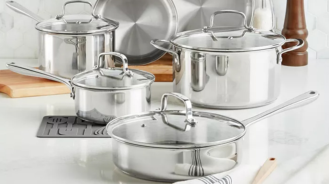 The Cellar 11 pc Cookware Set