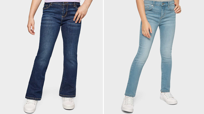 The Childrens Place Girls Bootcut Jeans and Skinny Jeans