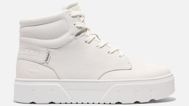 Timberland Women's Laurel Court High Top Lace-Up Sneaker