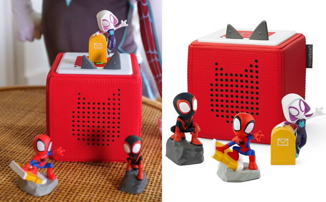 Tonies Marvels Spidey His Amazing Friends Box Bundle