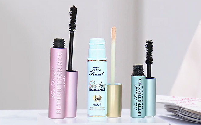 Too Faced 3 Piece Mascara Set