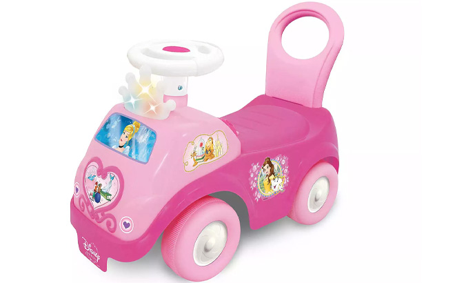 Trademark Global Disney Princess Lights Sounds Ride On Toy