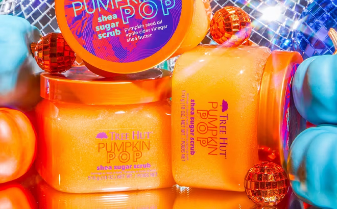 Tree Hut Pumpkin Pop Shea Sugar Body Scrubs