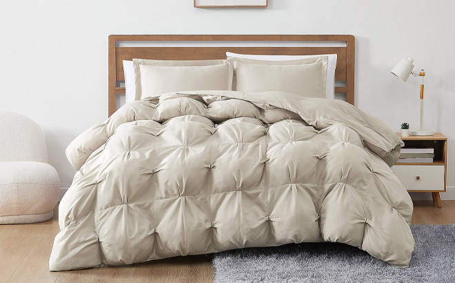 Truly Soft Cloud Puffer Twin 2 Piece Comforter Set