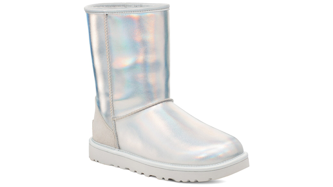 UGG Classic Short Iridescent Suede Classic Boots