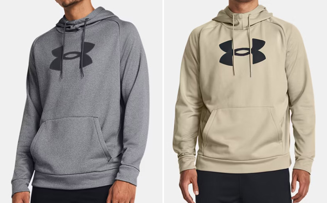 Under Armour Mens Fleece Big Logo Hoodie