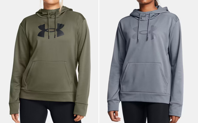 Under Armour Womens Fleece Big Logo Hoodie