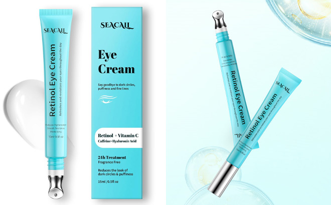 Under Eye Cream with Hyaluronic Acid and Caffeine