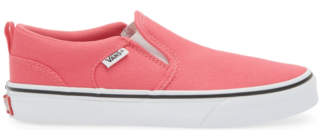 VANS Kids Asher Slip On Sneakers